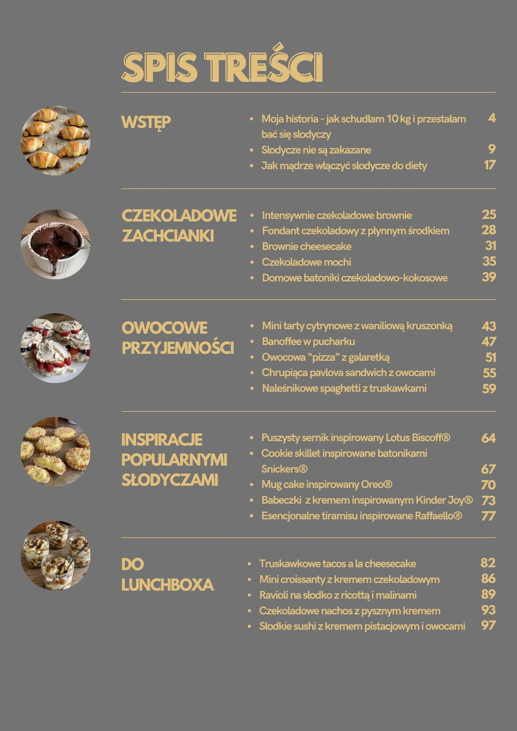 Jedz słodycze bez wyrzutów sumienia + GRATIS (E-BOOK) CENA PREMIEROWA